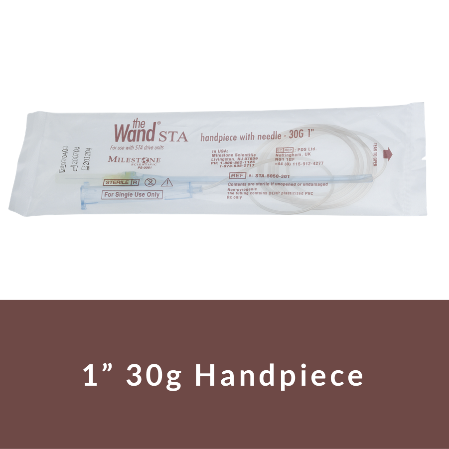 STA 1 inch 30G Handpiece Box of 50